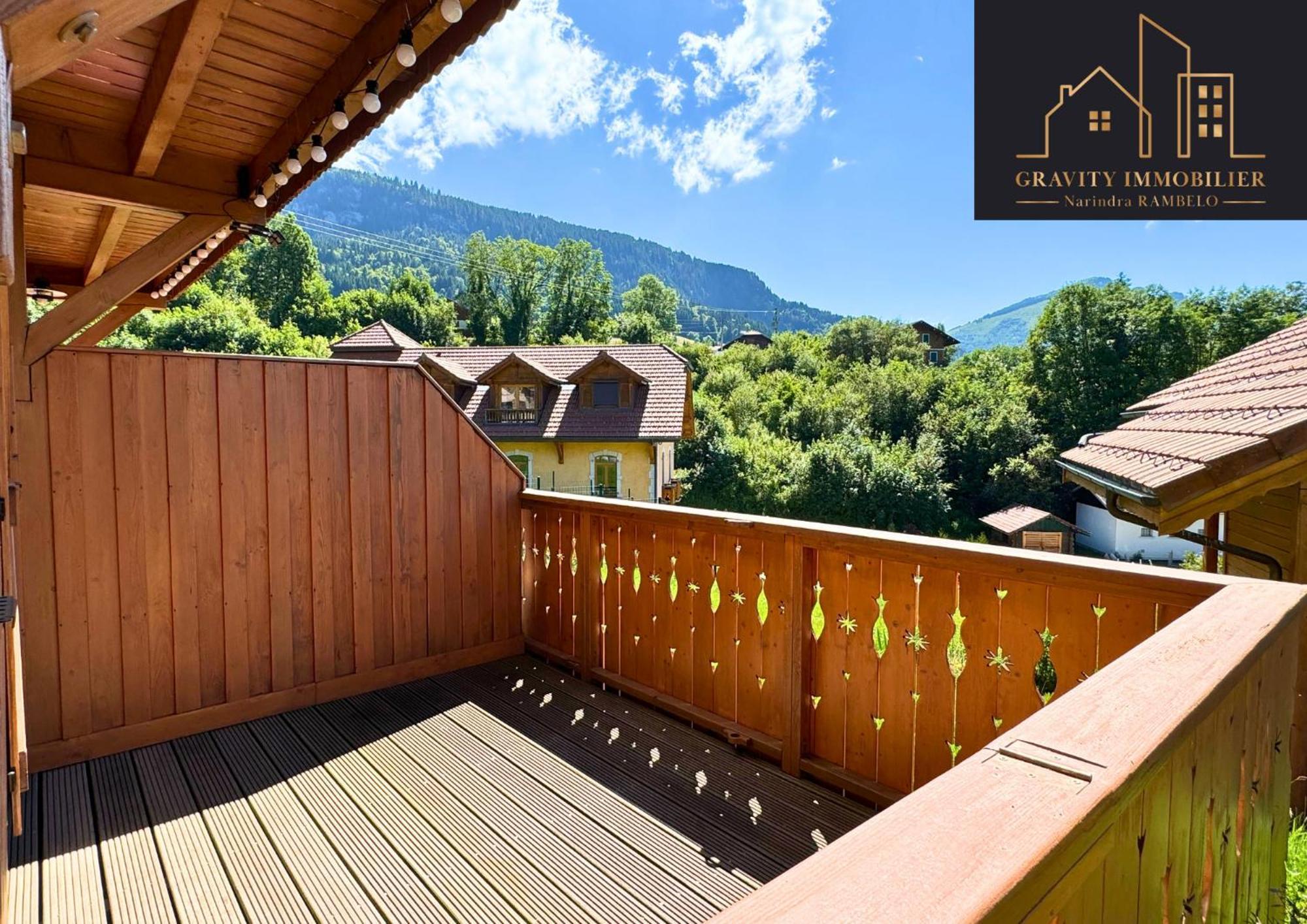 Chalet Duplex Mont-Saxonnex "Le Jarbay " Ngoại thất bức ảnh